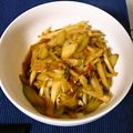 Ｕ・ェ・Ｕ's cooksnap of when they made セロリの炒め物　懐かしい味～♪.