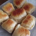 ★かあちゃん☆'s cooksnap of when they made 卵と牛乳♪クリームちぎりパン（HB生地）.