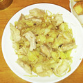 ダイエッターひさ子's cooksnap of when they made キャベツ 葉脈の軸 の活用.