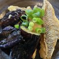 大吉ねこ's cooksnap of when they made スズキとナスの揚げ浸し.