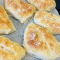 marobkk's cooksnap of when they made 簡単！HBいらずの捏ねないパン♪チャバタ.