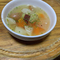 うめまみ's cooksnap of when they made 超簡単さつまいもと蕪のコンソメスープ。.