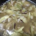 エレファントlove's cooksnap of when they made 茄子と豚肉のさっぱり梅スープ.