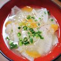 あきもみじ's cooksnap of when they made レンコンと大根で風邪予防デトックススープ.