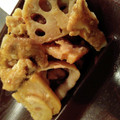 えむじえい's cooksnap of when they made 豚こま蓮根の焼肉のタレ炒め.