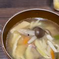 risuo☆45's cooksnap of when they made たけのことツナのみそ汁.