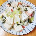 かわゆう1211's cooksnap of when they made 温豆腐☆カニカマとワカメのお豆腐あんかけ.