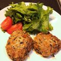 ぷくぷくすずね's cooksnap of when they made 豆腐でふわふわ♡鶏とひじきのつくね.