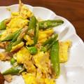 bb☆'s cooksnap of when they made スナップえんどうとツナの卵とじ.