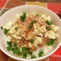 みつばちちょこ's cooksnap of when they made つわり中でもおいしい！豆腐　納豆ごはん♪.