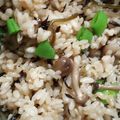 クックEGIVJ7☆'s cooksnap of when they made 塩昆布とシメジの炊き込みご飯.