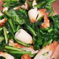 yossa43's cooksnap of when they made ちくわとほうれん草のめんつゆ炒め.