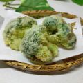 mielle's cooksnap of when they made ブロッコリー（茹）天.