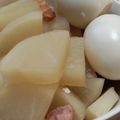 あゆたっくん's cooksnap of when they made ブロックベーコンと大根＆卵の煮物.