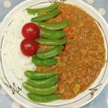 yama_miu's cooksnap of when they made レンジでチン！キーマカレー.