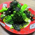 kinniko's cooksnap of when they made お弁当に◎韓国のりとブロッコリーのナムル.