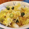 ダッフィーニーうに's cooksnap of when they made レンジで簡単一品　キャベツのごま和え.