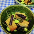 ととろ＆めい's cooksnap of when they made わらびとさつま揚げと枝豆の煮物.