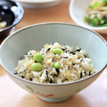 runa10's cooksnap of when they made ♪さっぱりと♫しらす枝豆ひじきの梅炒飯.