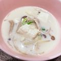 run※'s cooksnap of when they made 食べるスープ♪もやしと豚こまの豆乳スープ.