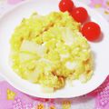 ふうはっちゃん's cooksnap of when they made 簡単☆お餅で関西風おやつ卵焼き.