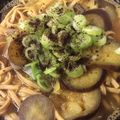 ベティ３'s cooksnap of when they made 茄子たっぷりカレー蕎麦.