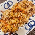 みぃちゃっ！'s cooksnap of when they made ランチ◎簡単♪大蒜バター醤油☆挽肉☆炒飯.