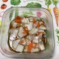 おはなすき's cooksnap of when they made ＊かぶと人参のなます.