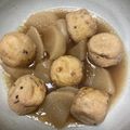 おはなすき's cooksnap of when they made しみじゅわ～簡単がんもどきと大根の煮物☆.