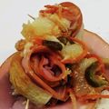 私市ビッキーズ津門巳's cooksnap of when they made “くるくる16号竹輪とハム々くるリンパ”.