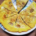 リンとリオのママ's cooksnap of when they made キャベツの千切りとウインナーの卵焼き.