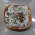 クック8SSYN0☆'s cooksnap of when they made お弁当おかず　レンジで3分ハムエッグ.