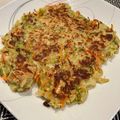 クックB4EH11☆'s cooksnap of when they made セロリの葉消費☆ヘルシーチヂミ.