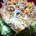 xyzクック's cooksnap of when they made 簡単ランチ♪しらす納豆丼.