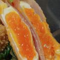 ひぃたろぉ～♪'s cooksnap of when they made お弁当のおかず　ハム卵　レンジでチン.