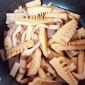クックOBHQWA☆'s cooksnap of when they made たけのことちくわの煮物.