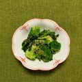 コムギ大好き's cooksnap of when they made ブロッコリーとほうれん草のごまあえ♪.