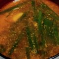 ヨシヨッシー's cooksnap of when they made 豆腐とひき肉の旨辛味噌スープ.