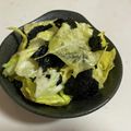 papikun's cooksnap of when they made ちぎるだけ～キャベツと海苔のごま油サラダ.