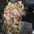 葉月優希's cooksnap of when they made 節約レシピ！豚こま肉のトンテキ風.