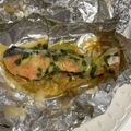 ML16CF's cooksnap of when they made 鮭、味噌チーズ焼き.