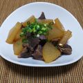 ฅ静流ฅ's cooksnap of when they made 簡単！大根と砂肝のピリ辛煮.