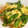 ゆうともままっち's cooksnap of when they made バターが決め手！ふわふわ卵のさやえんどう.