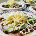 ｸﾏﾘｴ's cooksnap of when they made 肉味噌のピザ☆アレンジ.