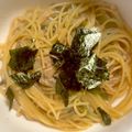 9ma9ma's cooksnap of when they made エリンギとツナの和風ワンポットパスタ.