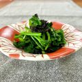 きっかママ's cooksnap of when they made ほうれん草と海苔のおかか和え.