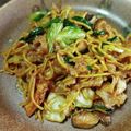 Coo1215's cooksnap of when they made 赤から焼きそば.