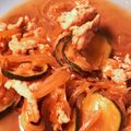 nachua's cooksnap of when they made ズッキーニとタマネギ入り☆豚生姜焼き.