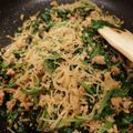 ＡＹＡＫＯ・Ｋ's cooksnap of when they made 法蓮草と豚ひき肉と糸こんにゃくの炒め物.