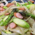 えちゃぱのオカン's cooksnap of when they made アスパラ・ベーコンと玉ねぎの簡単ソテー.